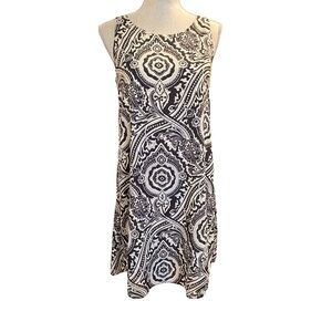 ABERCROMBIE PHILOSOPHY PAISLEY SLEEVELESS DRESS (0934)